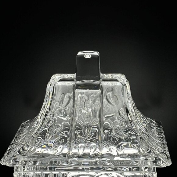 Vintage Goebel Germany Lead Crystal "Hansel & Gretel" Gingerbread House Candy - Picture 9 of 12